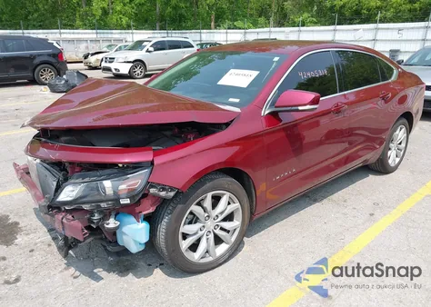 2017 Chevrolet Impala 1Lt from USA, damaged, VIN 1G1105SA2HU118913